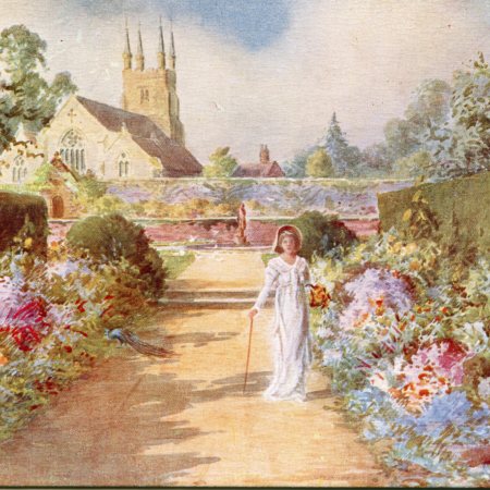 A Garden Walk, Penshurst